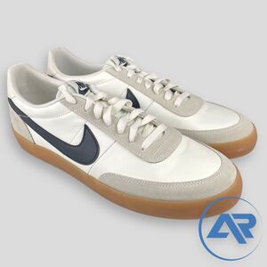 Nike Killshot 2 Leather Shoes Sail/Midnight Navy/Gum 432997-121 Men's Size 12